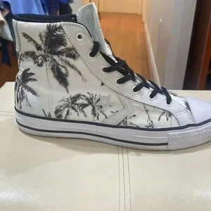 Converse Cons One Star Hi Top Palm Trees Sneakers Unisex Mens 6/ Womens 8